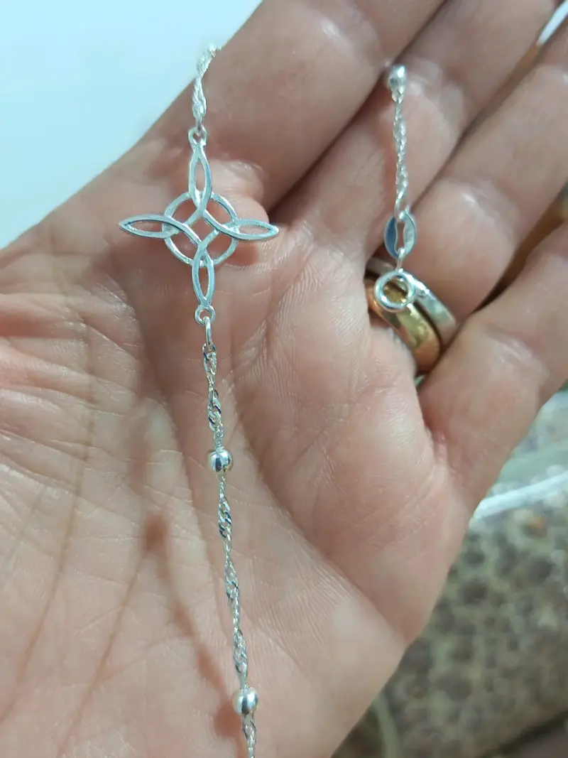 Collar de plata con dije celta - 2