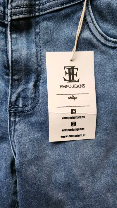 Jeans acampanados azul emporium T38 - miniatura 6
