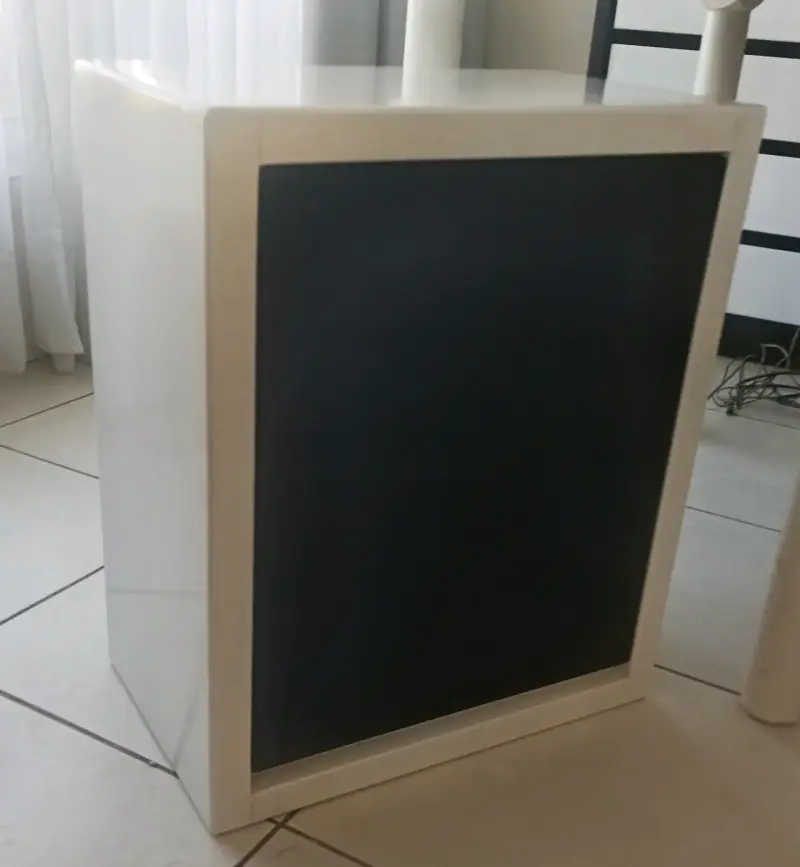 Juego de muebles de almacenamiento blanco y negro - 3