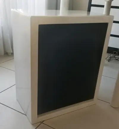 Juego de muebles de almacenamiento blanco y negro - miniatura 3