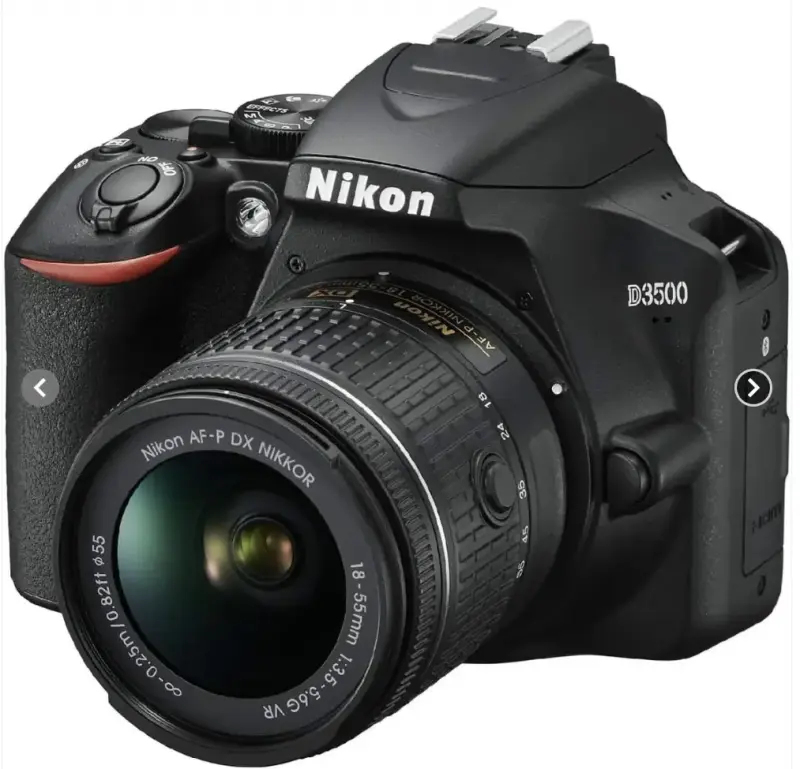 Cámara Réflex Nikon D3500 + Lentes + Accesorios - 1