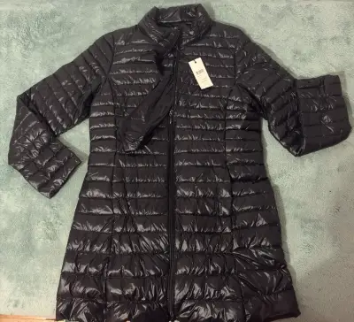 parka de plumas negro Alaniz para mujer - miniatura 1