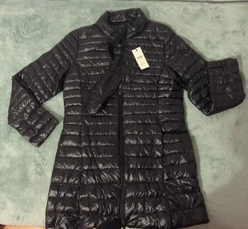 parka de plumas negro Alaniz para mujer - 2