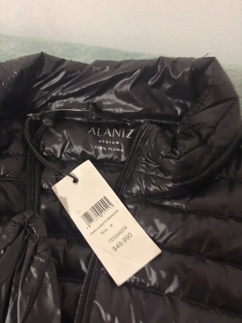 parka de plumas negro Alaniz para mujer - 3