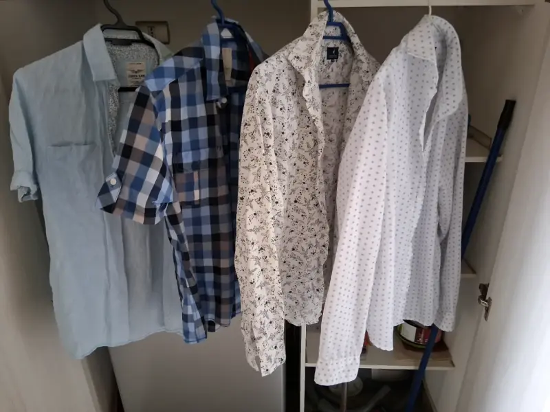 Lote de camisas para hombre tallas M y L - 5