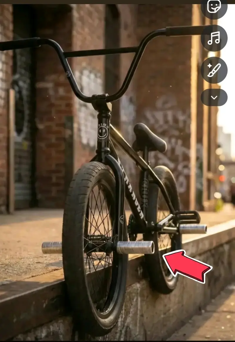 Pedalin de BMX Kalin - 1