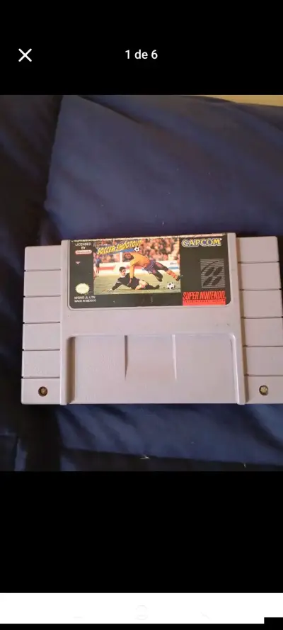 juego Soccer ShootoutSuper Nintendo - miniatura 1