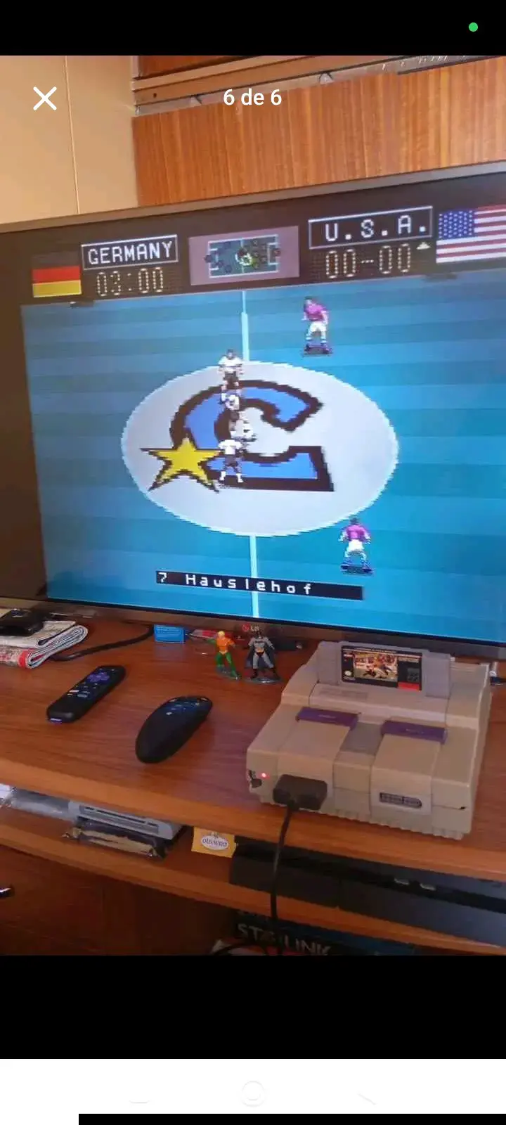 juego Soccer ShootoutSuper Nintendo - 6