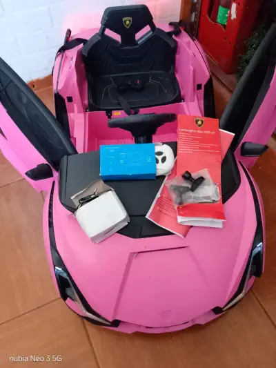 Auto eléctrico para niños Lamborghini Sián FKP - miniatura 1
