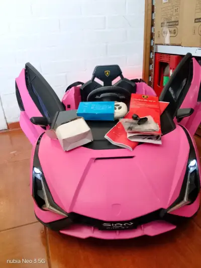 Auto eléctrico para niños Lamborghini Sián FKP - miniatura 3
