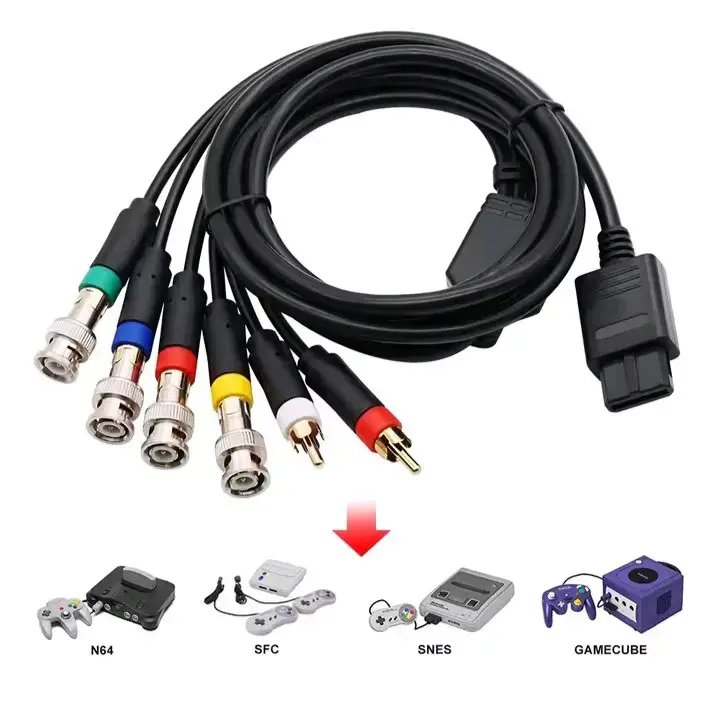 Cable RCA-rgb para N64 SNES GC SFC - 2