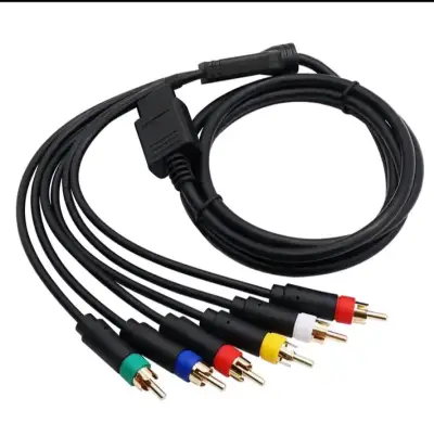 Cable RCA-rgb para  N64 SNES GC SFC - miniatura 3
