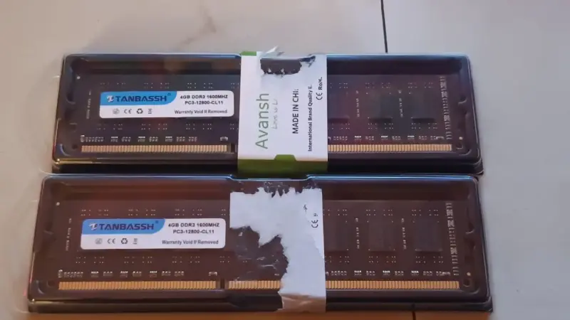 8gb ram ddr3 1600 mhz