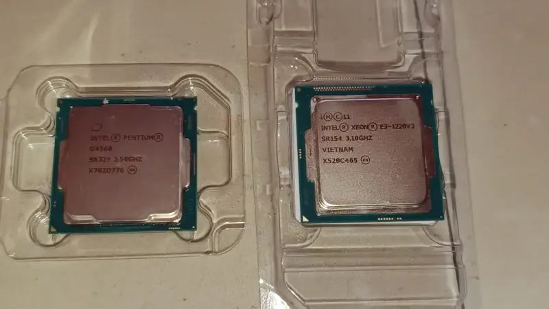 Pack de procesadores Xeon y Pentium - 1