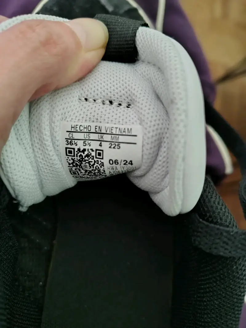 Zapatillas deportivas negras Adidas para mujer - 3