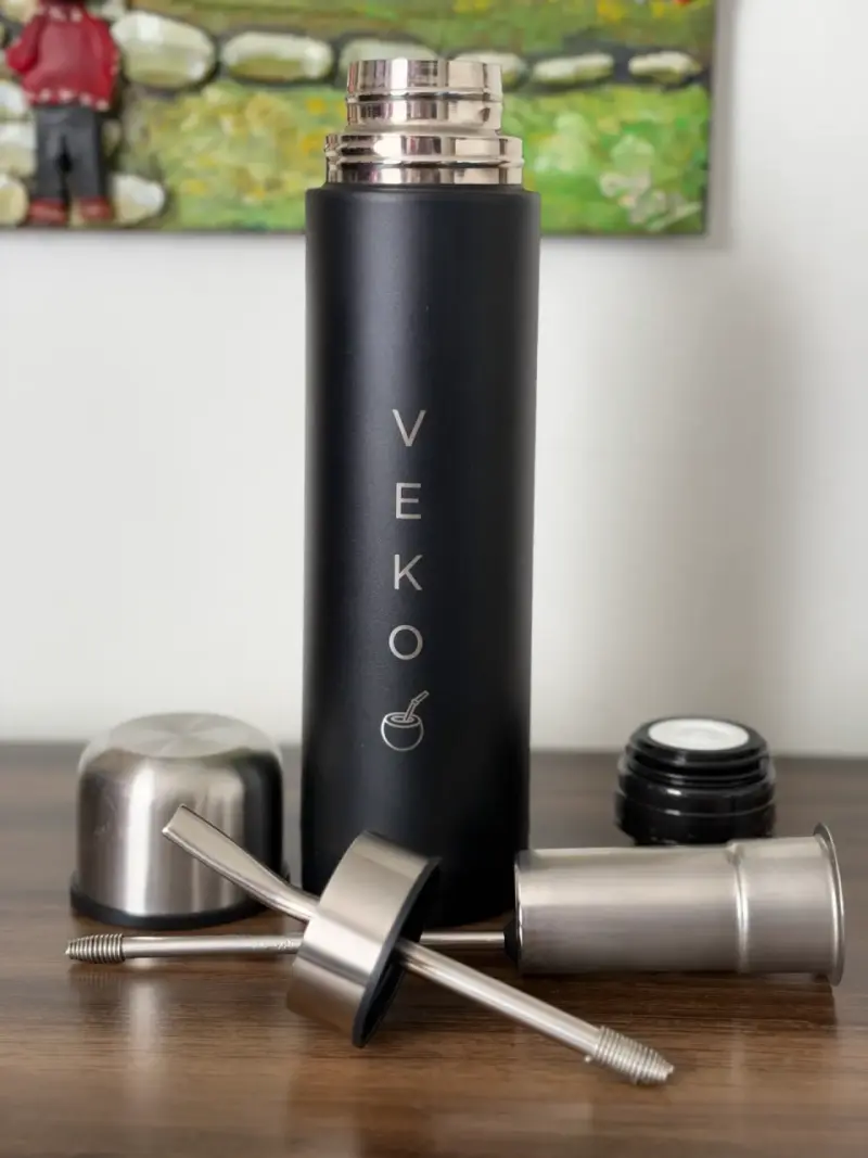 Termo de acero inoxidable Veko para mate o café - 2