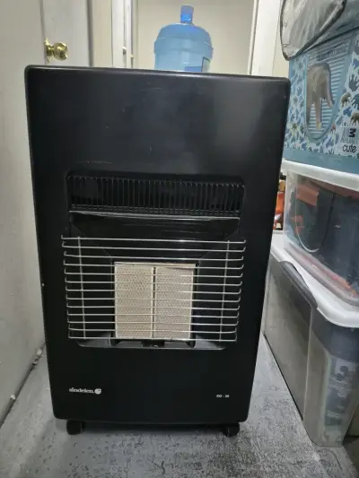 Estufa a gas infrarroja Sindelen negra - miniatura 2