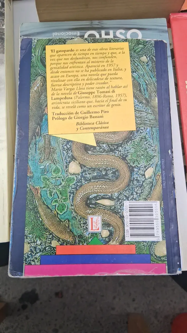 Libro El Gatopardo de Giuseppe Tomasi di Lampedusa - 2