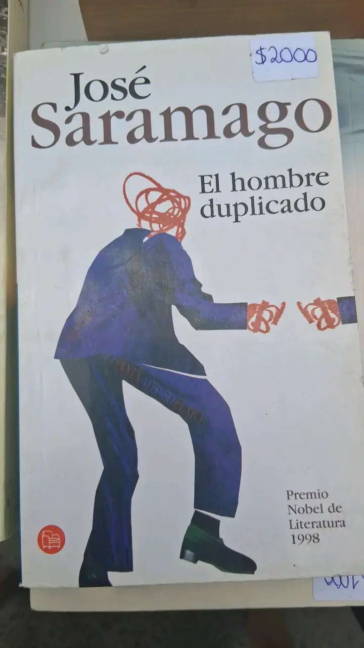 Libro 'El Hombre Duplicado' de José Saramago - 1
