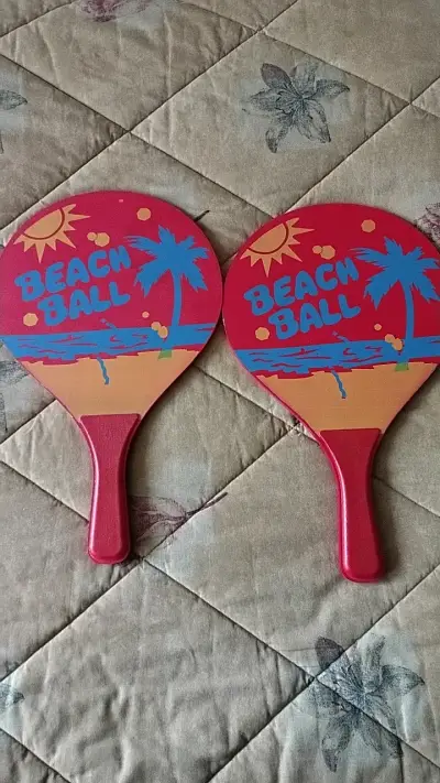 Paletas de Playa Beach Ball Rojas - miniatura 1