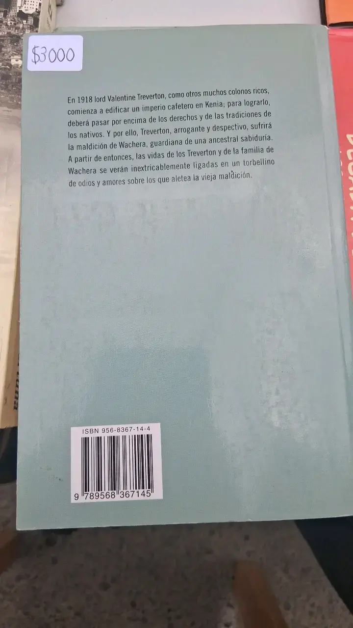 Libro Bajo el Sol de Kenia de Barbara Wood - 2