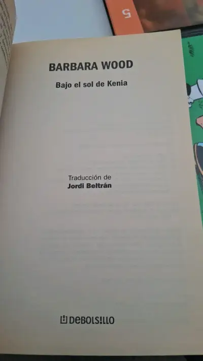 Libro Bajo el Sol de Kenia de Barbara Wood - miniatura 3