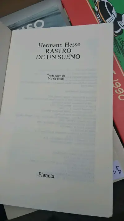 Libro 'Rastro de un Sueño' de Hermann Hesse - miniatura 3