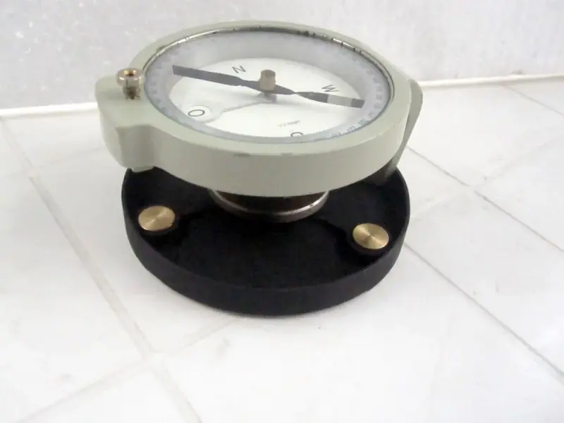 Brujula Militar Us Army 1960 85 Mm De Campaña - 5