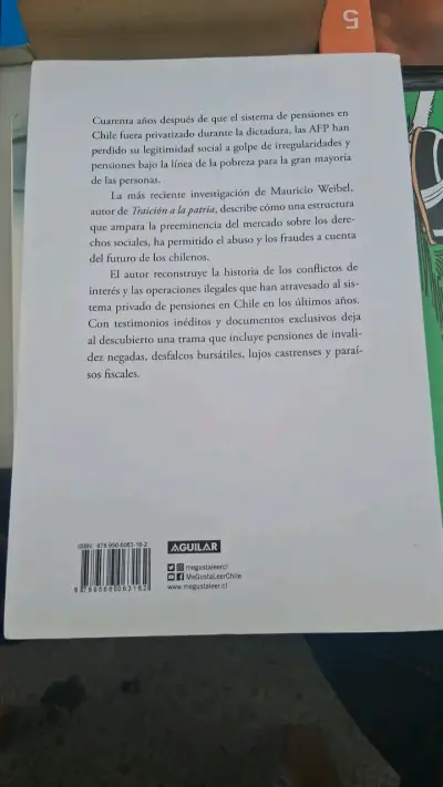 Libro La Caída de las AFP por Mauricio Weibel - miniatura 3