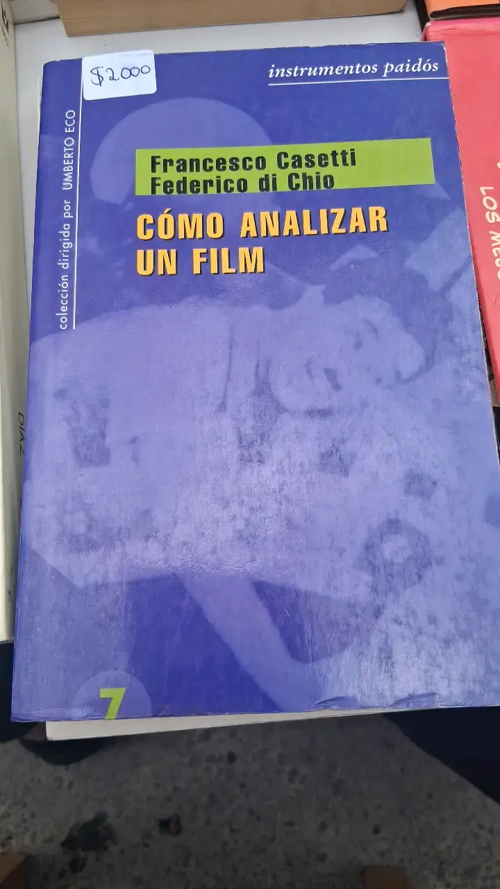 Libro Cómo Analizar Un Film de Francesco Casetti - 1