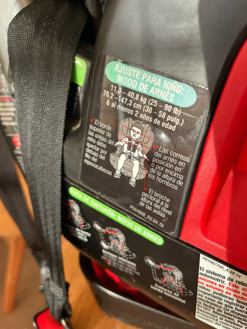 Silla de auto Britax Frontier ClickTight negra - 4