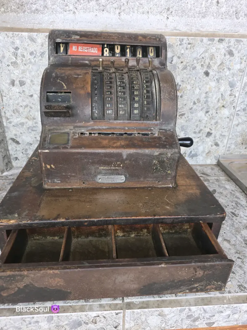 Caja Registradora Antiguo National