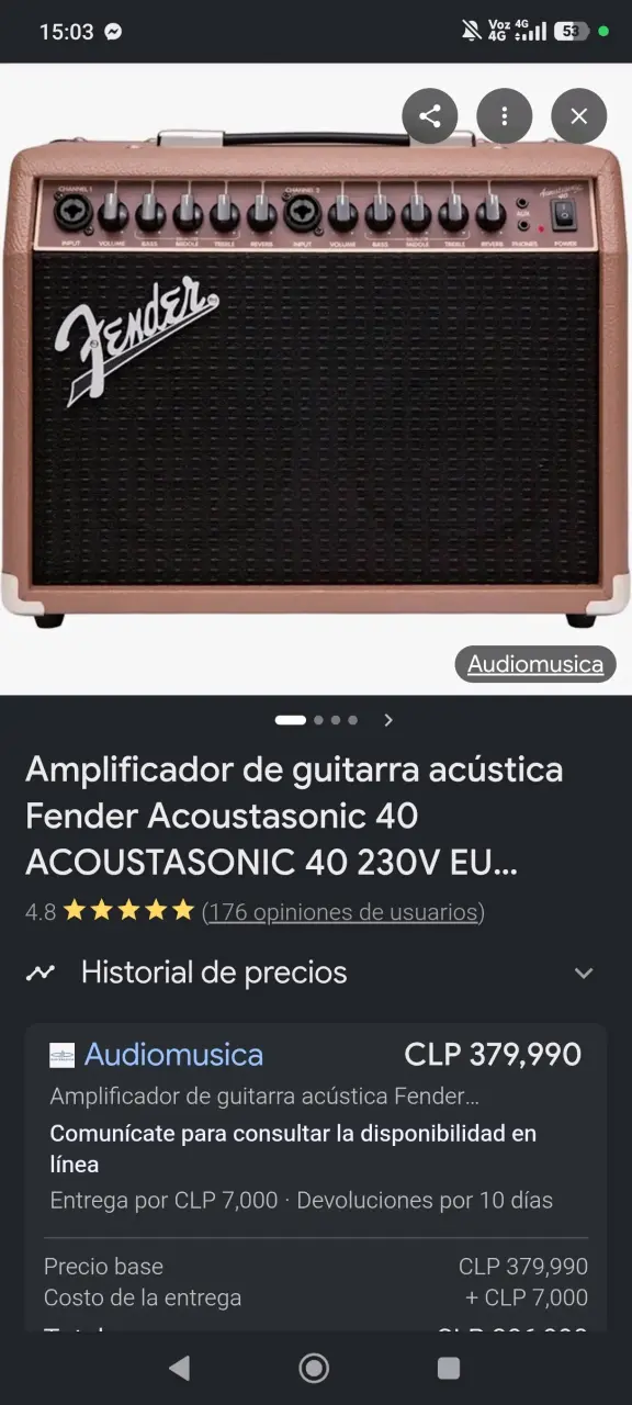 Amplificador Fender Acoustasonic 90 - 6