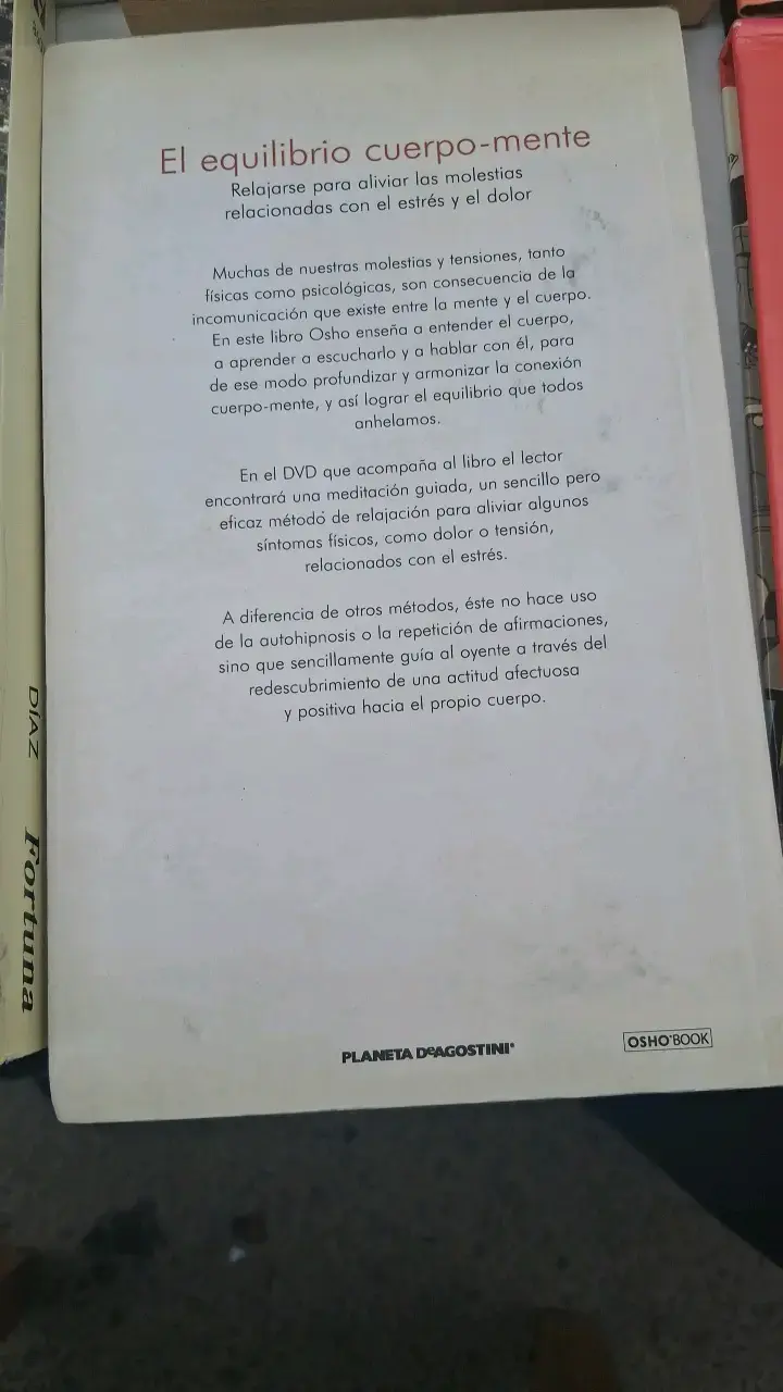 Libro El Equilibrio Cuerpo-Mente de Osho - 2