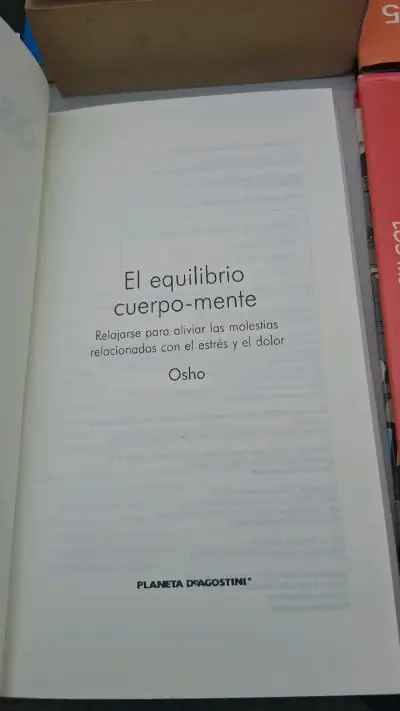 Libro El Equilibrio Cuerpo-Mente de Osho - miniatura 3