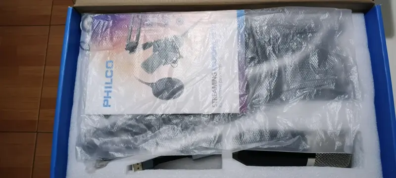 Kit de Micrófono Condensador para Streaming Philco - 3