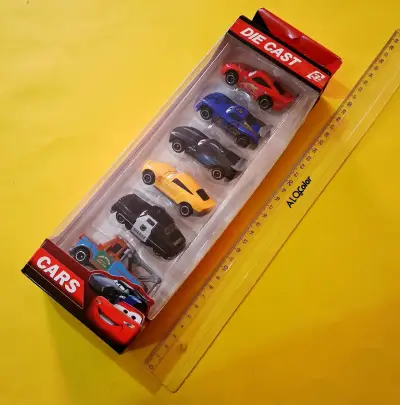 Set 6 Autos  Cars RAYO MCQUEEN - miniatura 1