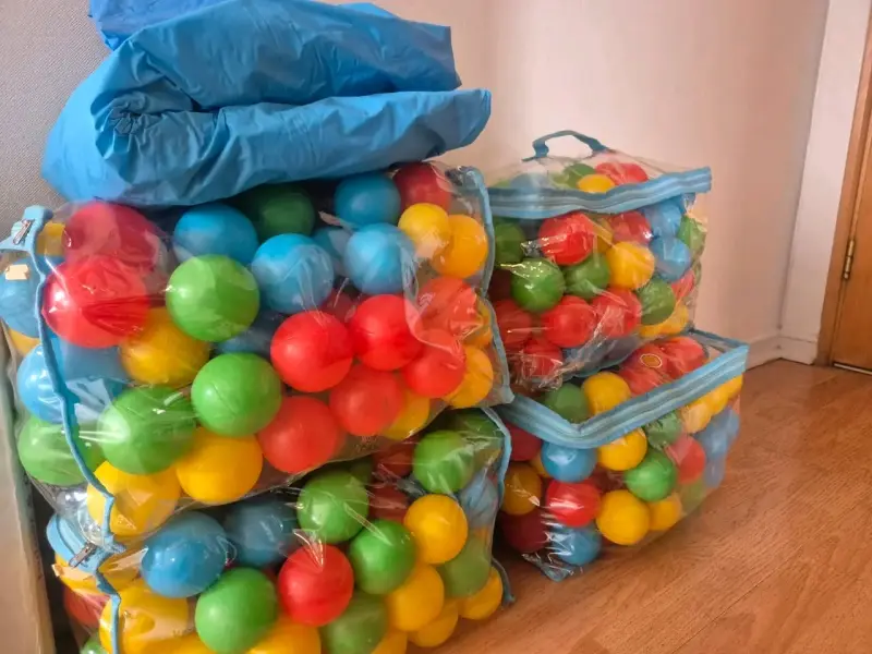 Bolsas de pelotas de colores para niños - 2