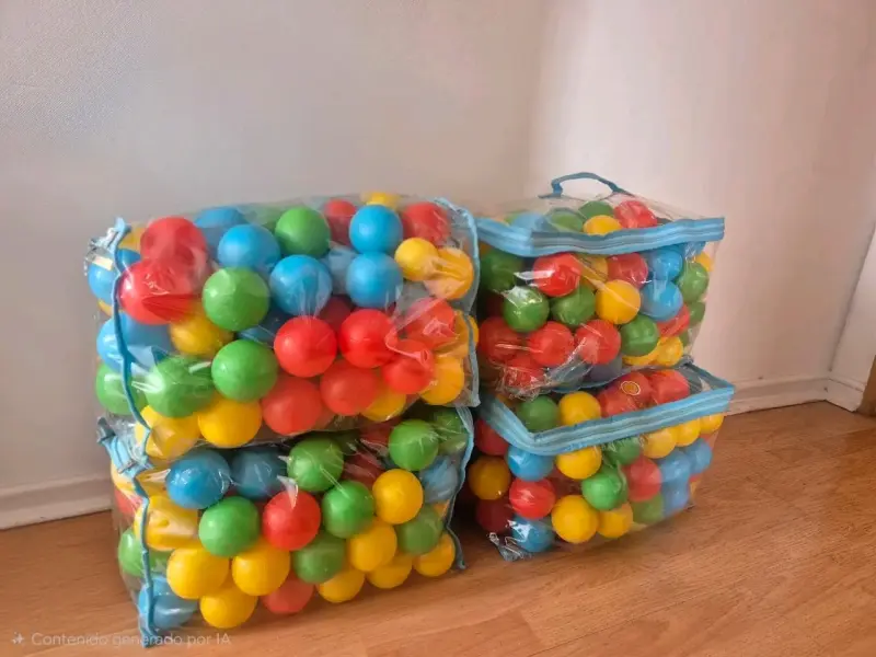 Bolsas de pelotas de colores para niños - 4