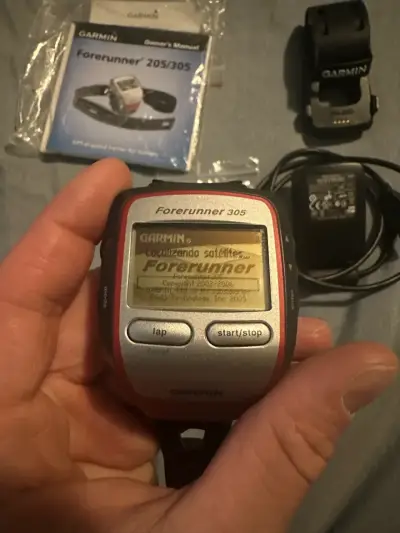 Reloj GPS Garmin Forerunner 305 full setaccesorios - miniatura 2