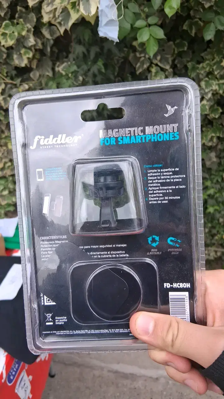 Soporte magnético universal para smartphones Fiddler - 2