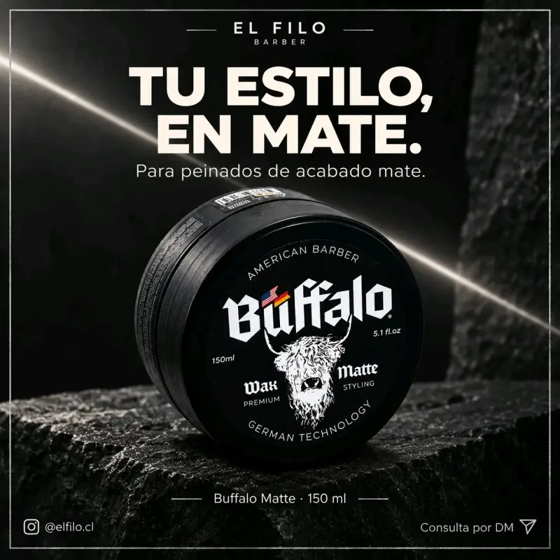 Pack Completo Cera y Polvo Texturizador Buffalo - 3