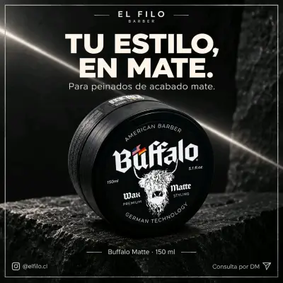 Pack Completo Cera y Polvo Texturizador Buffalo - miniatura 3