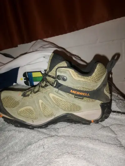 Botas de cuero marrón con cordones Guante - miniatura 5