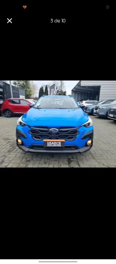 SUV Subaru Crosstrek azul 2024 - miniatura 1