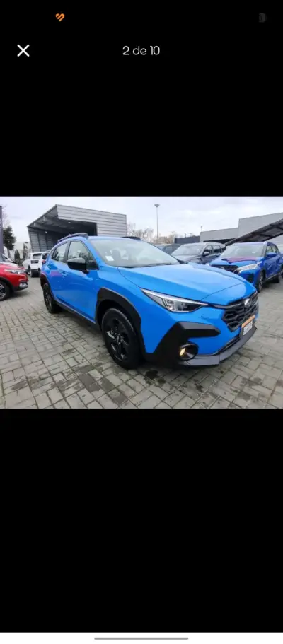 SUV Subaru Crosstrek azul 2024 - miniatura 2