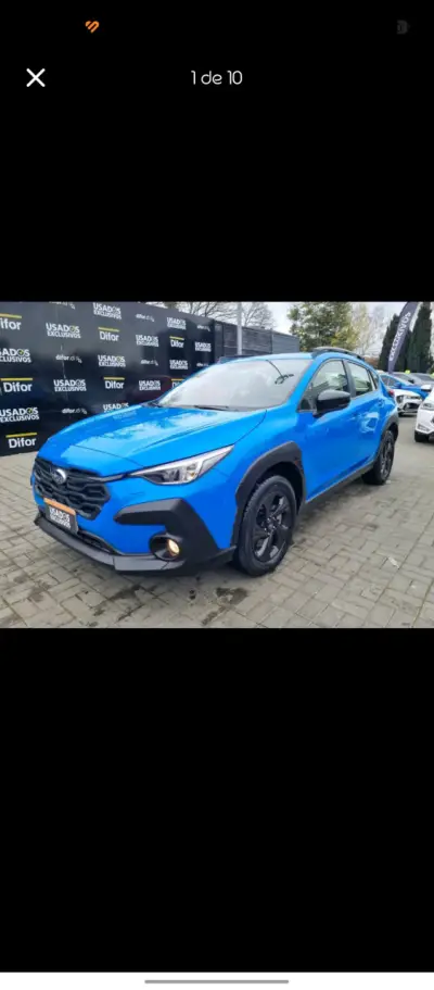SUV Subaru Crosstrek azul 2024 - miniatura 3