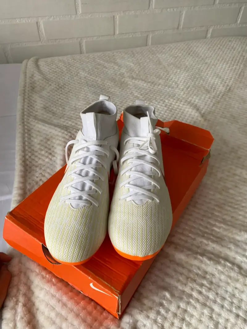Botines de fútbol Nike Superfly 6 Academy blancos - 3