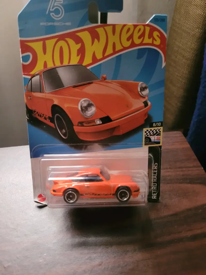 Hot Wheels Porsche 911 Carrera RS 2.7 Naranja - 3
