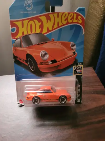 Hot Wheels Porsche 911 Carrera RS 2.7 Naranja - miniatura 3